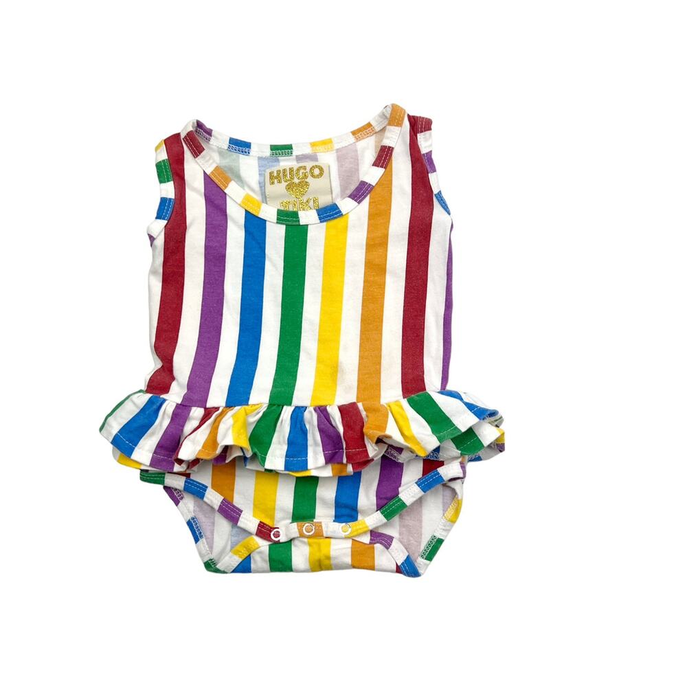 Hugo Loves Tiki Ruffles Bodysuit
